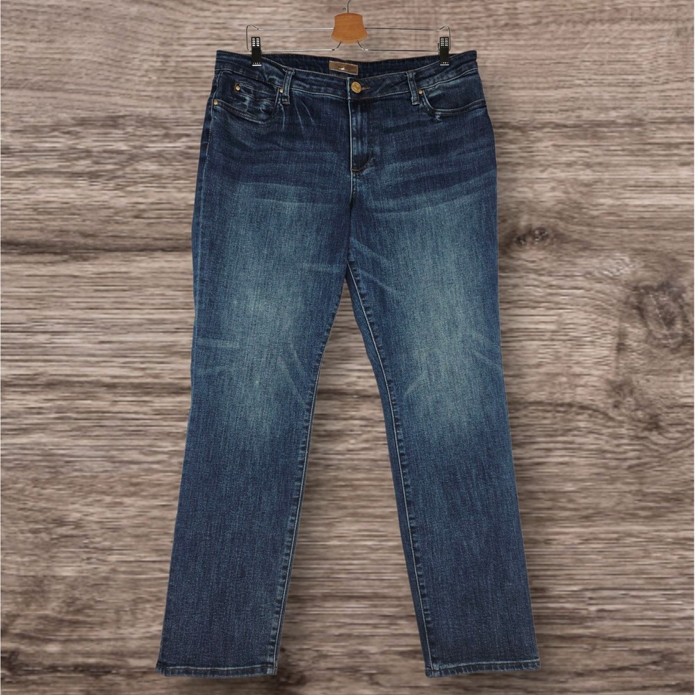 Kut From The Kloth Catherine Boyfriend Jeans Size 16 Pockets Cotton‎ Stretch